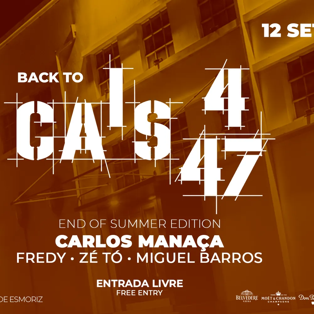 BACK TO CAIS 447, Carlos Manaça