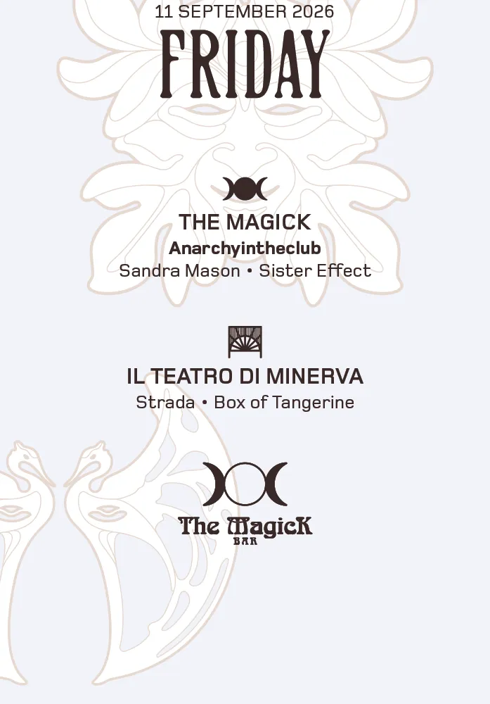 Anarchy In The Club with Sandra Mason, Sister Effect, Strada, Box of Tangerine
