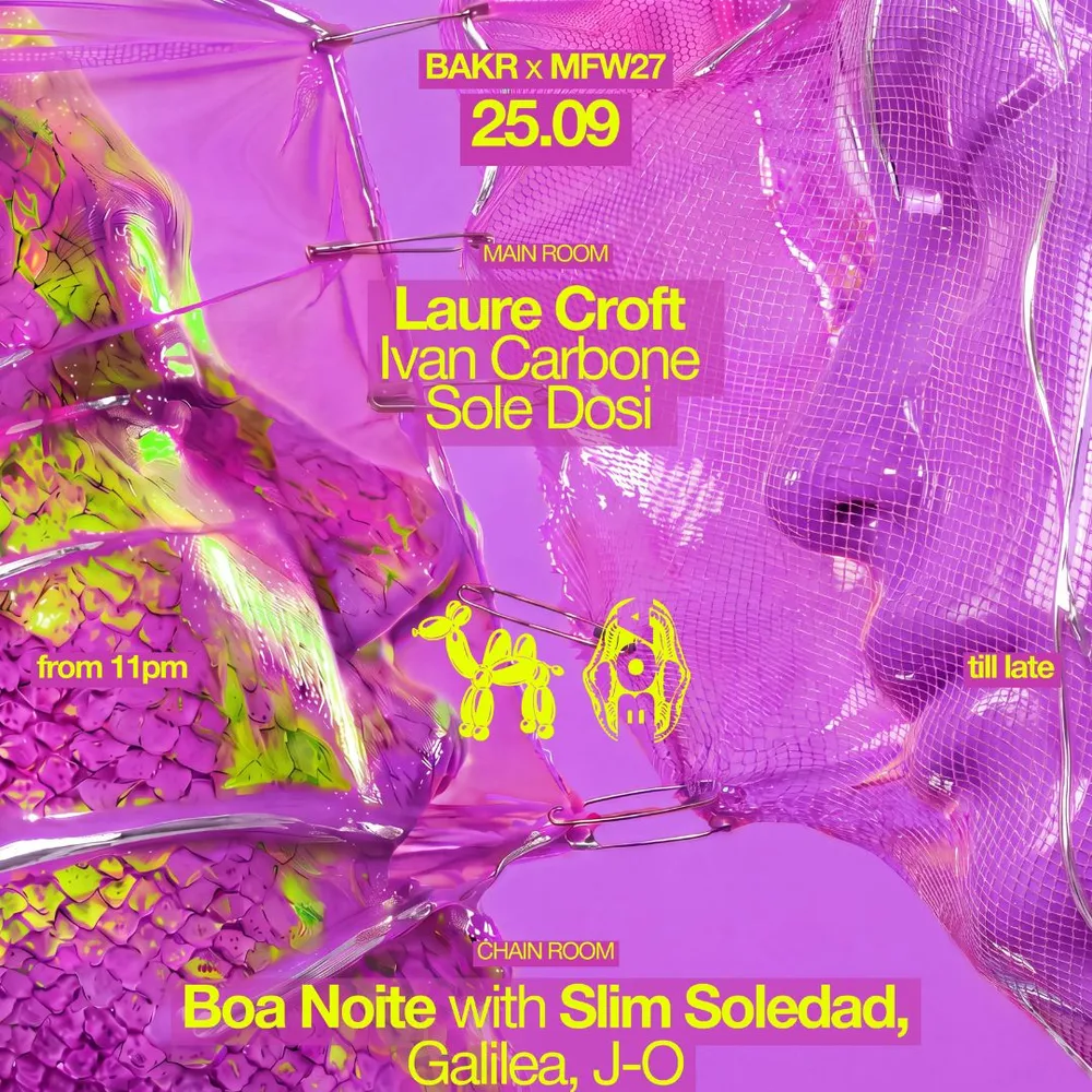 MFW26 dkr x Q Club with Laure Croft and Slim Soledad - powered by BOA