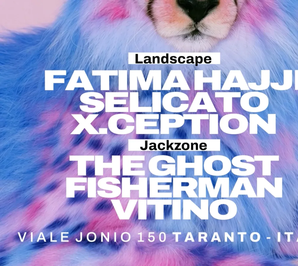 Sound Department 19 Settembre with Fatima Hajji, Art Fact and The Ghost
