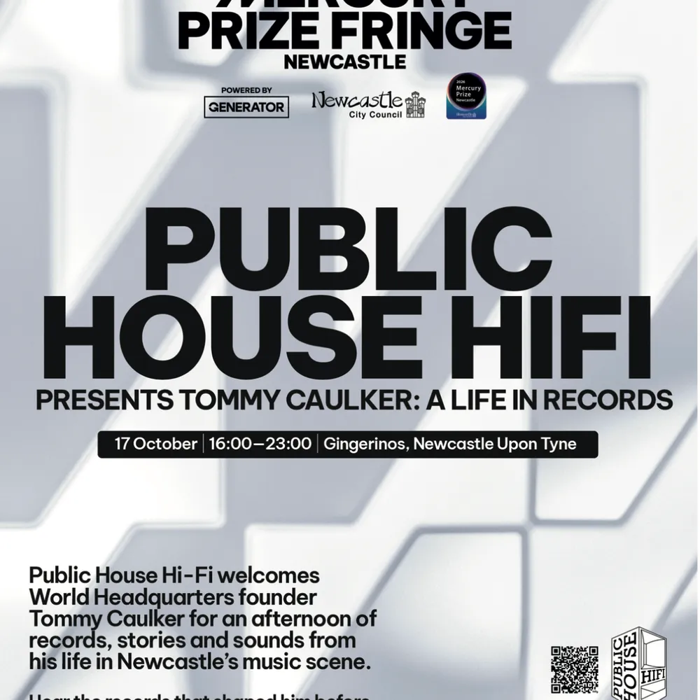 Mercury Prize Fringe Event: Tommy Caulker: A Life in Records (LISTENING SESSION)