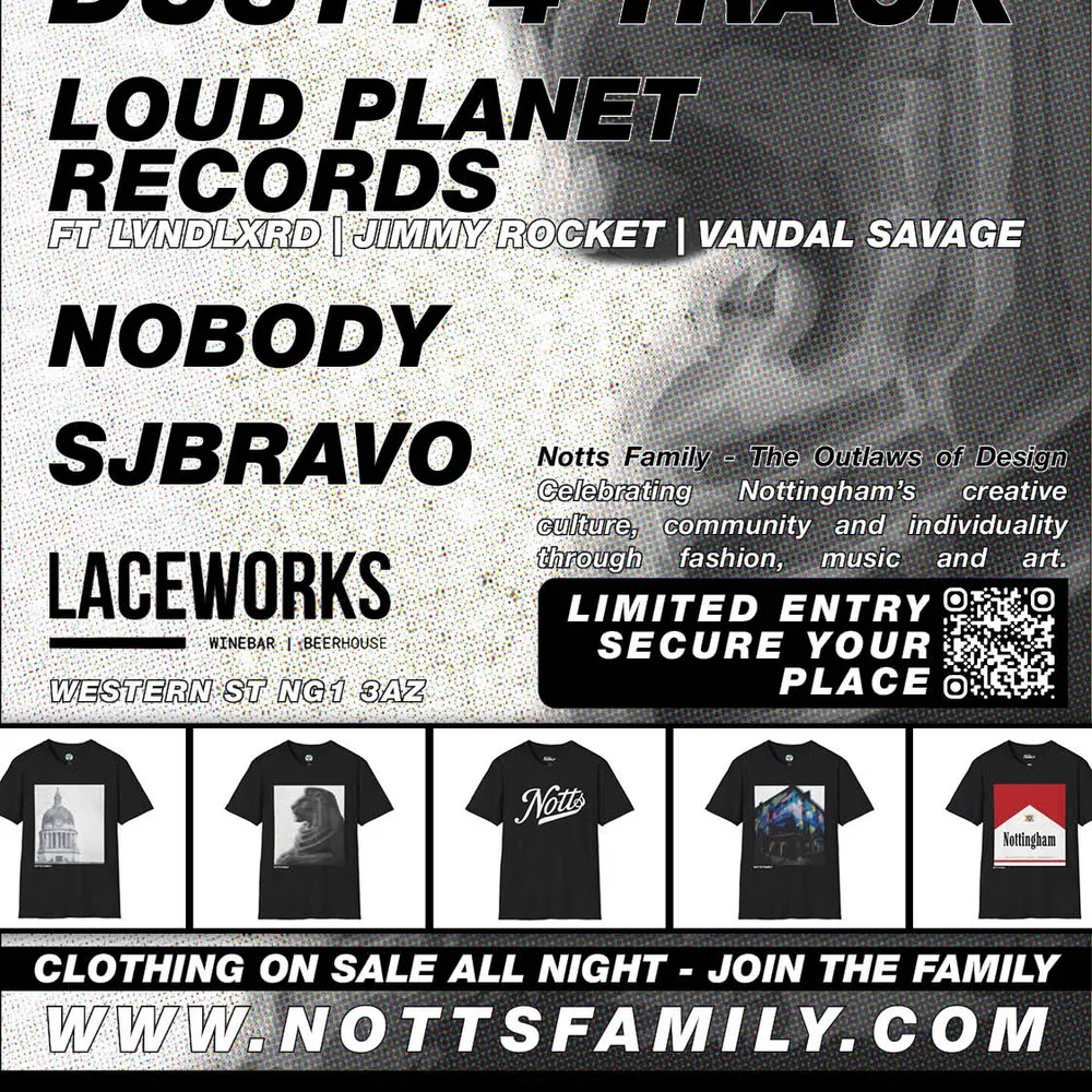Notts Family Launch - Dusty 4 Track - Loud Planet Records & More