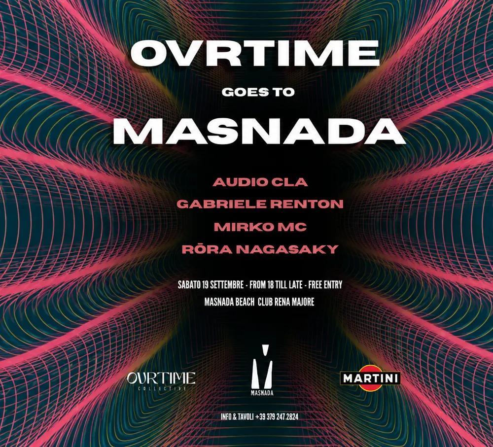 OVRTIME goes to Masnada Beach Club