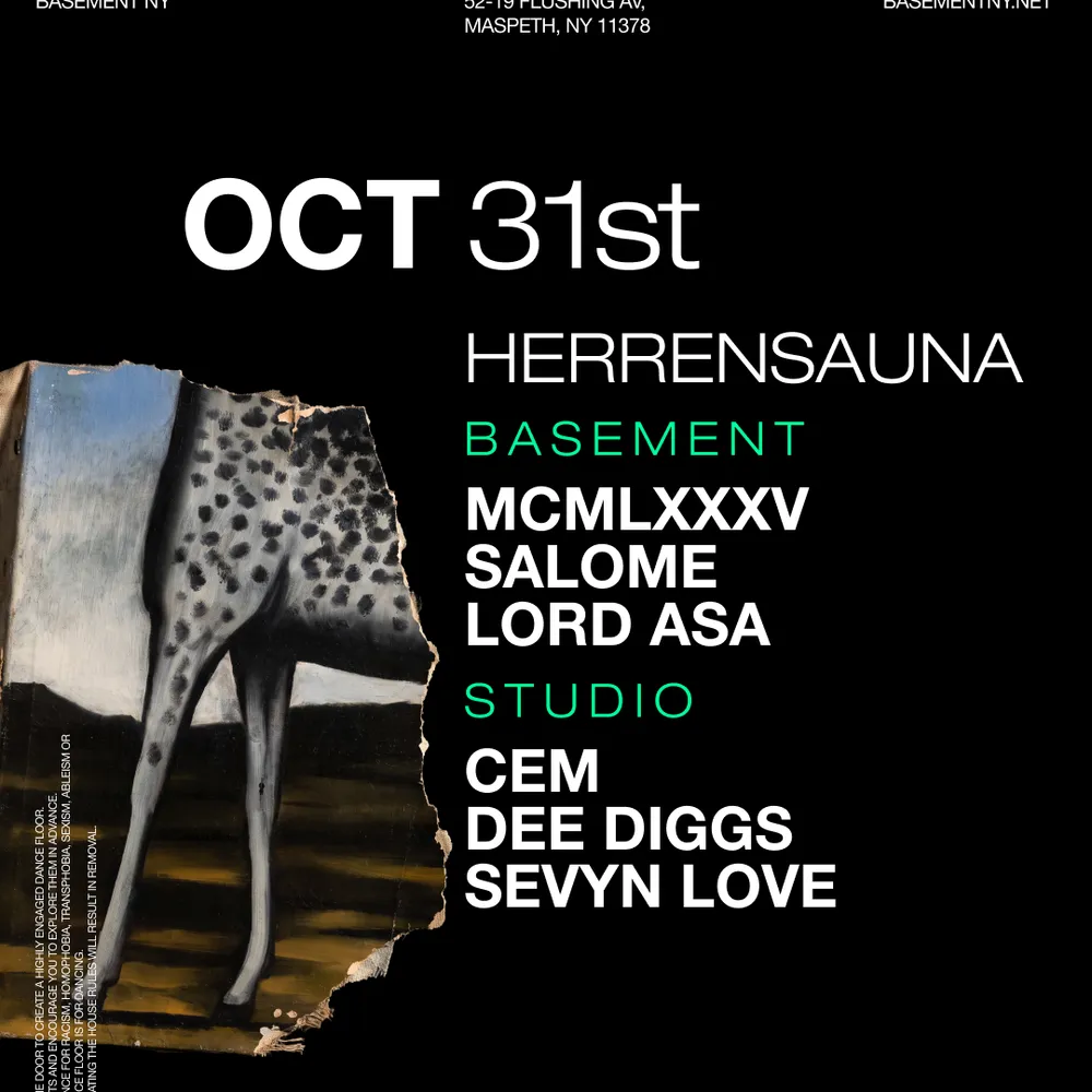 Herrensauna: MCMLXXXV / SALOME / LORD ASA / CEM / Dee Diggs / Sevyn Love