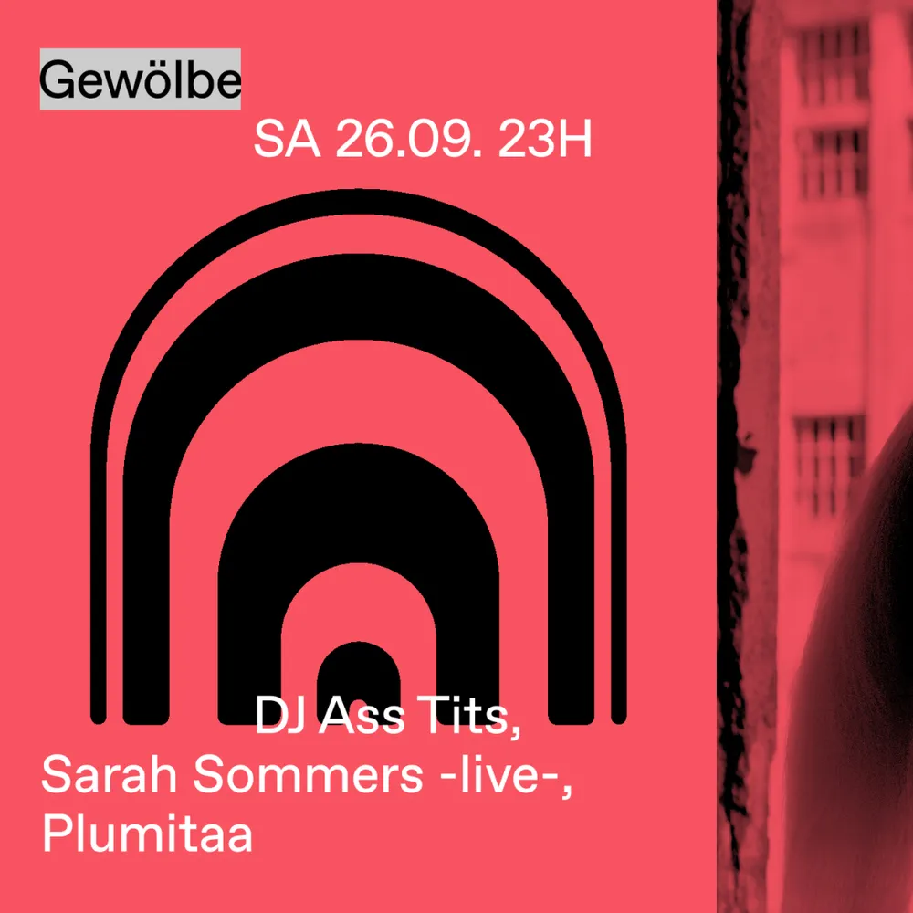 Klubnacht with DJ ASS TITS, Sarah Sommers -live-, Plumitaa