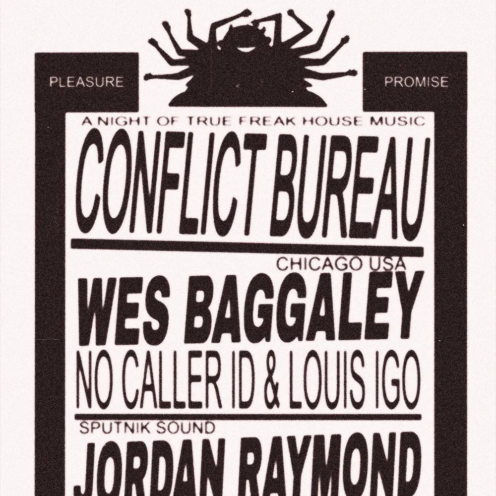 Pleasure Promise Records presents: CONFLICT BUREAU