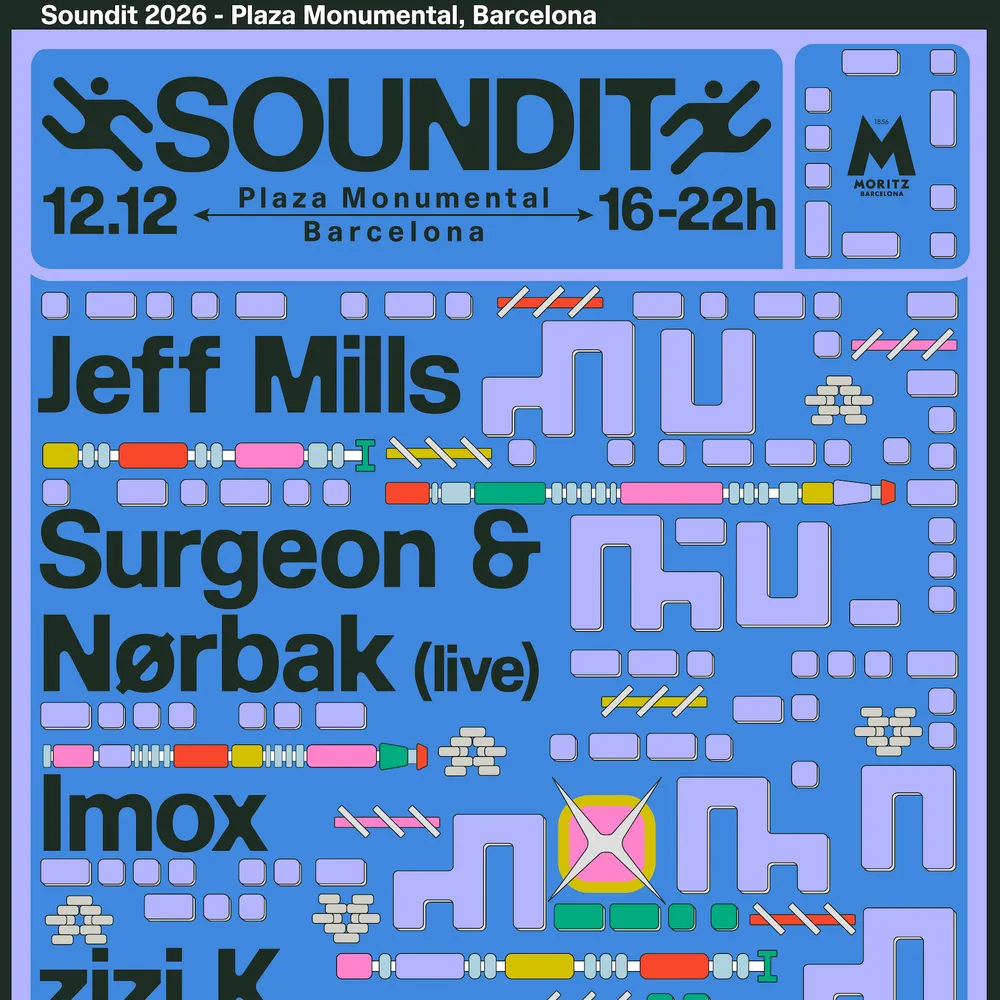 SOUNDIT Plaza: Jeff Mills, Surgeon & Nørbak (live) , zizi k, Imox