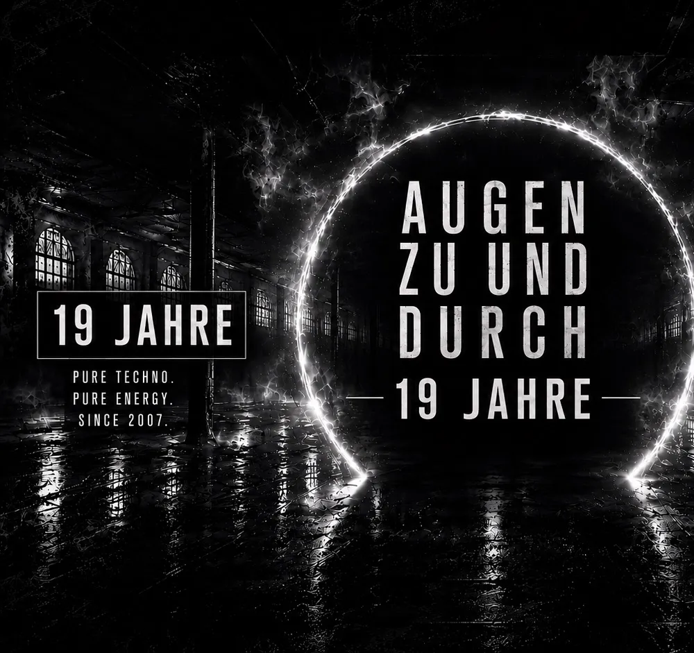 19 JAHRE AUGEN ZU UND DURCH