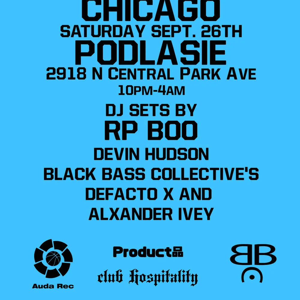BLACK BASS COLLECTIVE, RP Boo, Devin Hudson