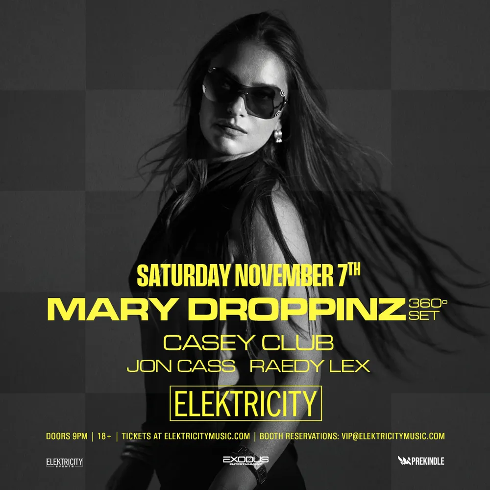 Mary Droppinz with Casey Club - 360° DJ EXPERIENCE