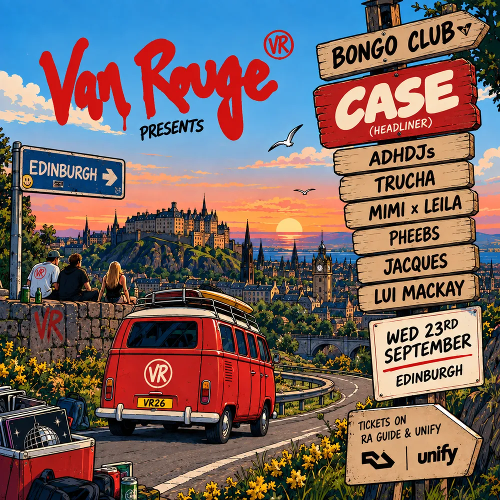 Van Rouge x The Bongo Club presents CASE