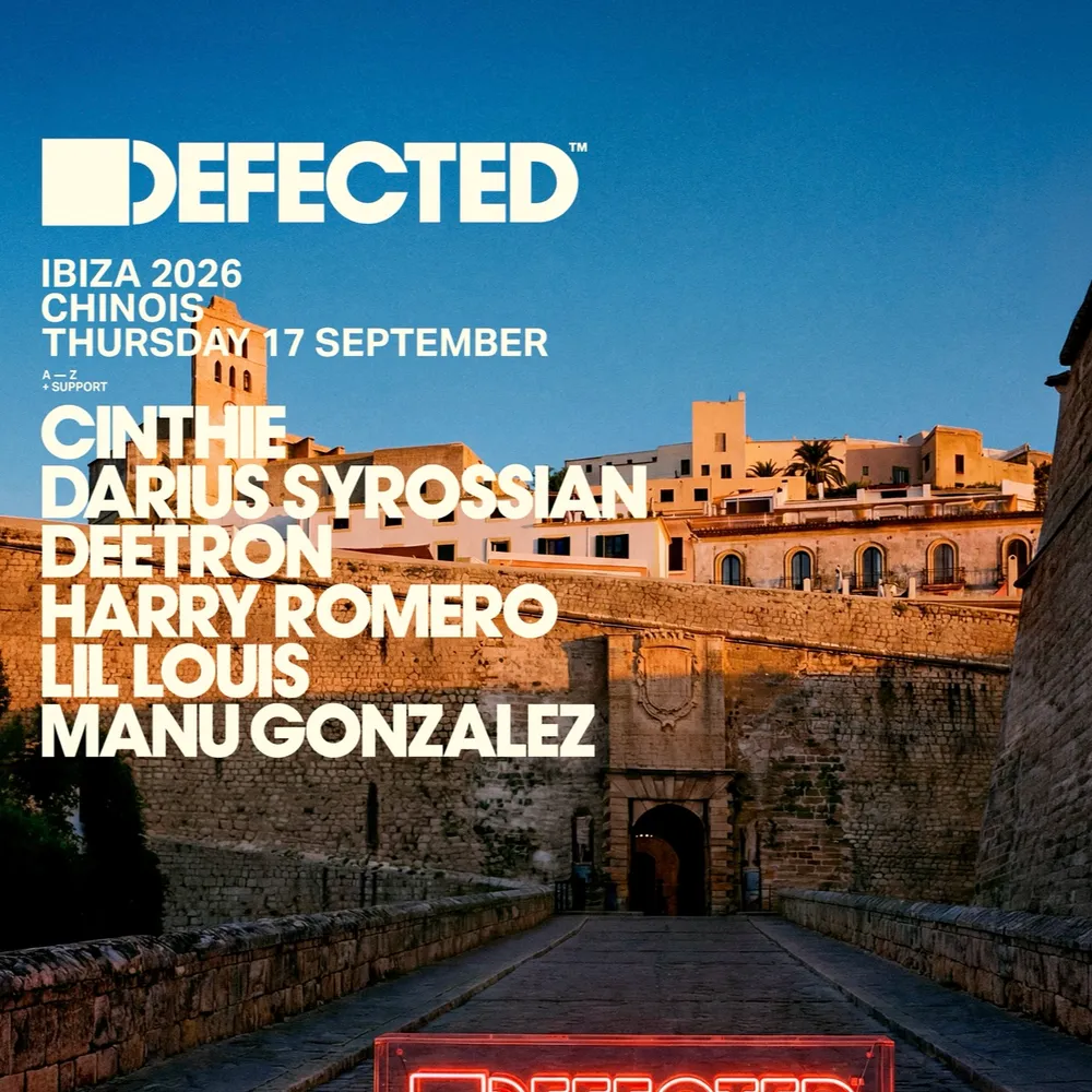Defected: Darius Syrossian, Deetron, Harry Romero b2b Cinthie, Lil Louis, Manu Gonzalez