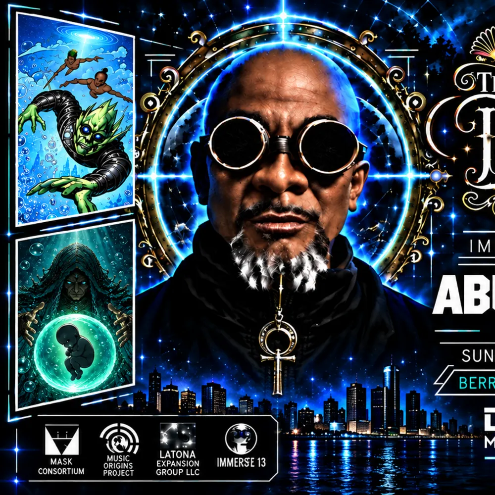 [CANCELLED] The Drexciyan Empire Detroit Techno Immersive Experience feat. Abu Qadim Haqq