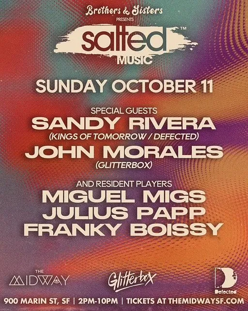 SALTED on the Terrace with Sandy Rivera & John Morales