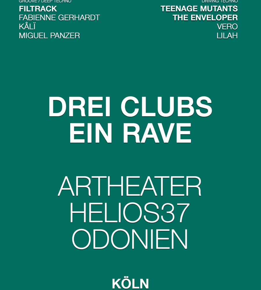 Lichtblick in Odonien - 3 Clubs 1 Rave