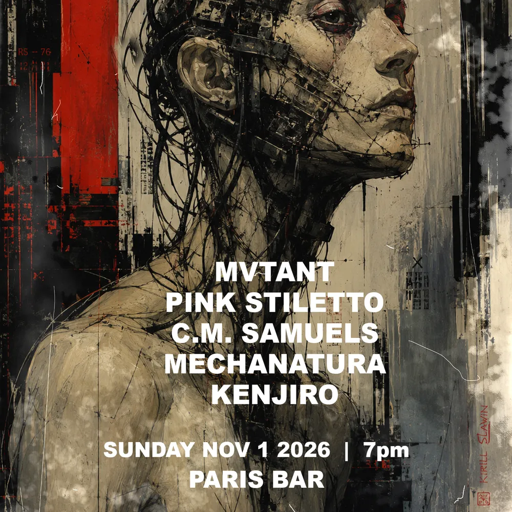 Industrial Detroit - Mvtant, Pink Stiletto, Mechanatura, C.M. Samuels, Kenjiro