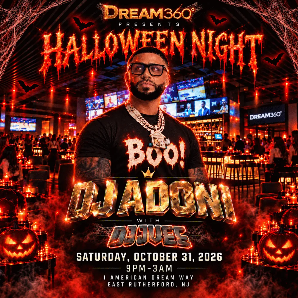 DJ Adoni Halloween Party at American Dream NJ - Dream360
