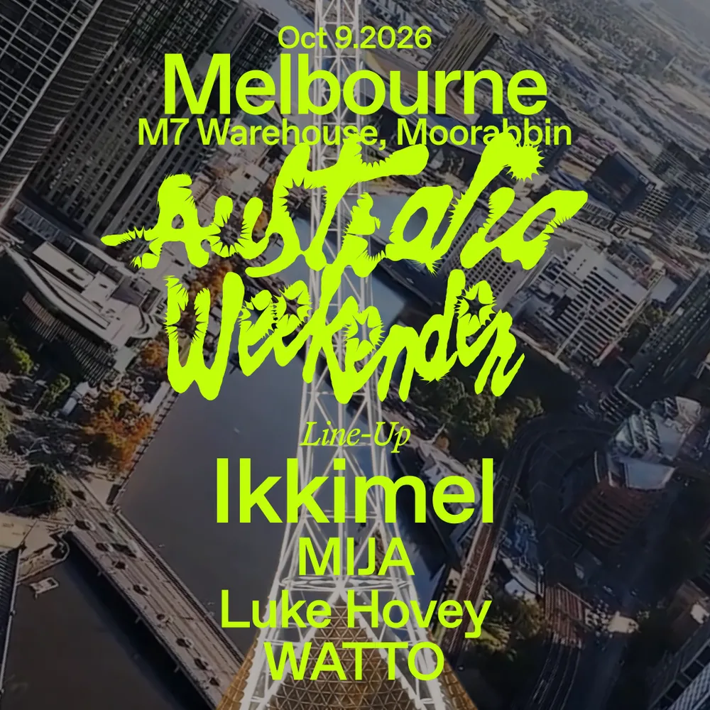 HÖR ON TOUR: Australia Weekender - Melbourne