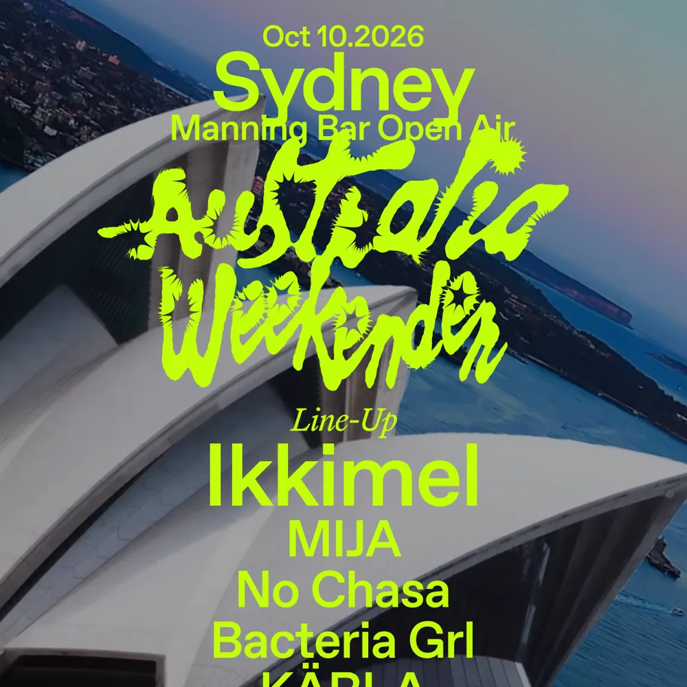 HÖR ON TOUR: Australia Weekender - Sydney