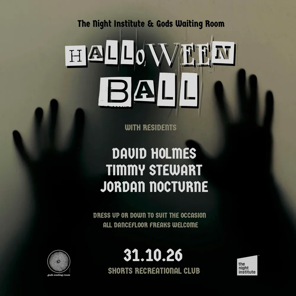 The Night Institute x Gods Waiting Room: Halloween Ball