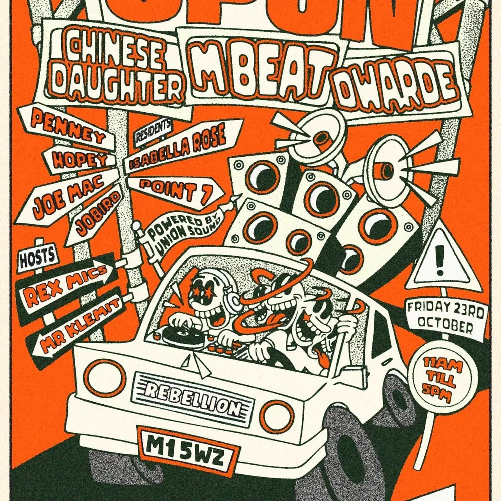 SPUN: M-Beat, Dwarde, Chinese Daughter + Residents