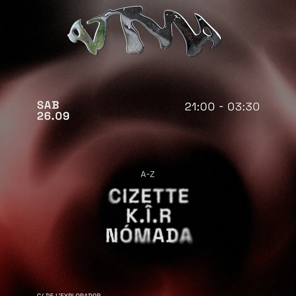 Atma Cero x 33/45: CIZETTE, K.Î.R, NÓMADA