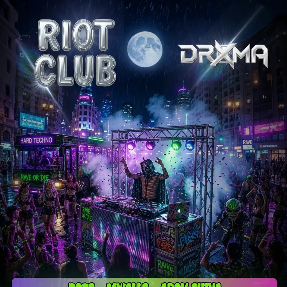 Riot invites Drøma: Dofs, Mwalls y Arok Shiva