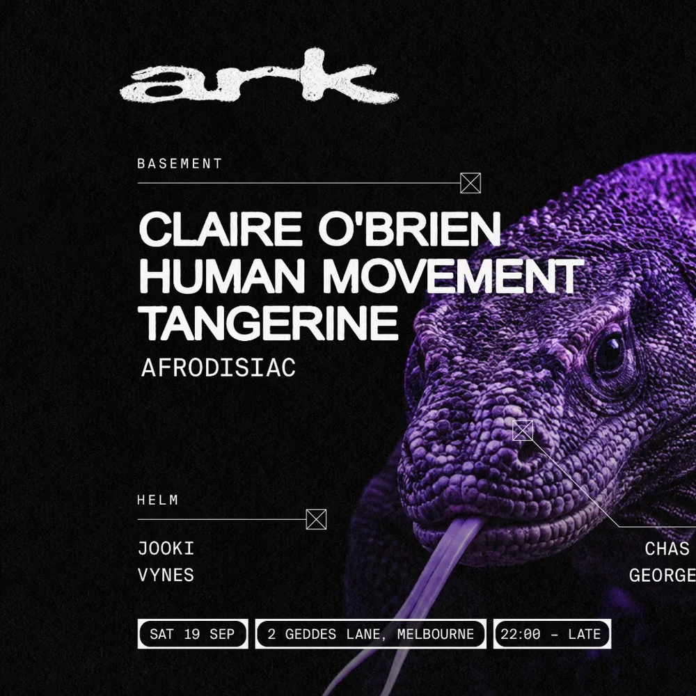 ark // Claire O'Brien - Human Movement - Tangerine - Afrodisiac