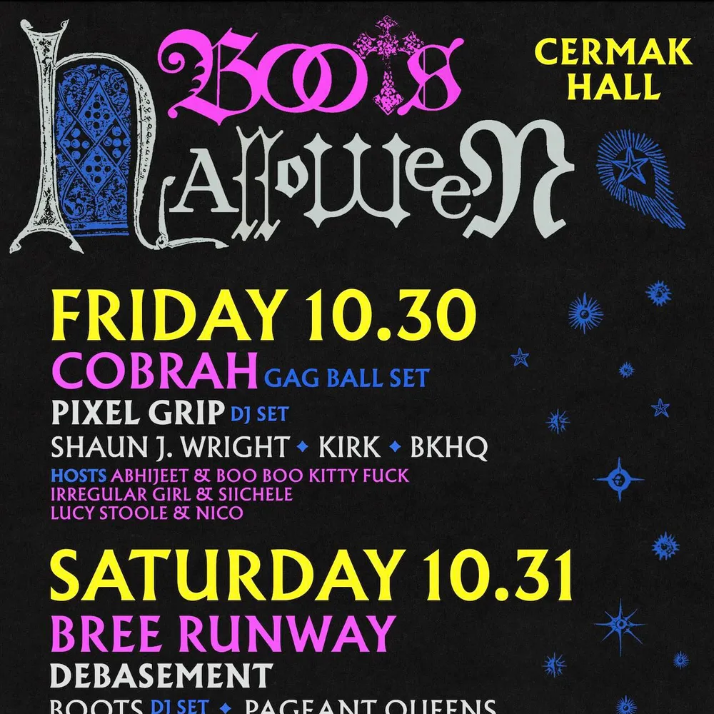 BOOTS HALLOWEEN - COBRAH, BREE RUNWAY, Pixel Grip, deBasement + MORE