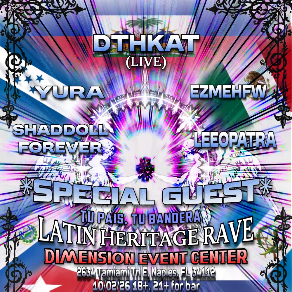 [CANCELLED] TU PAÍS, TU BANDERA a LATIN HERTIAGE RAVE