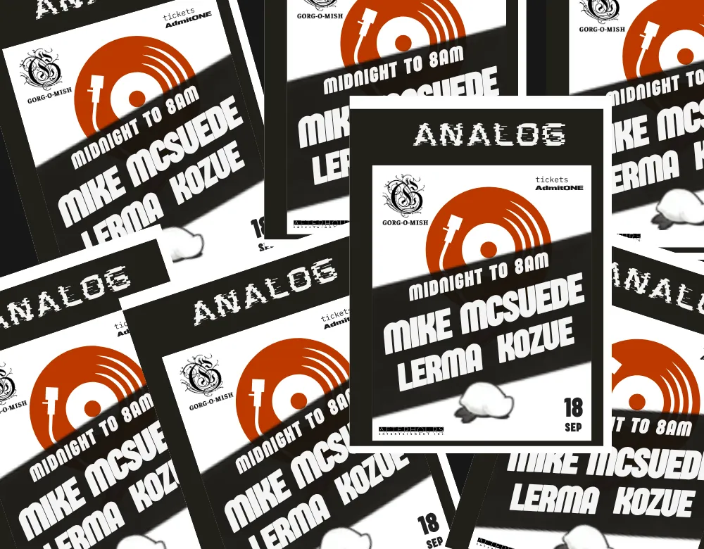 ANALOG // Mike McSuede, Lerma & Kozue // Vinyl Set