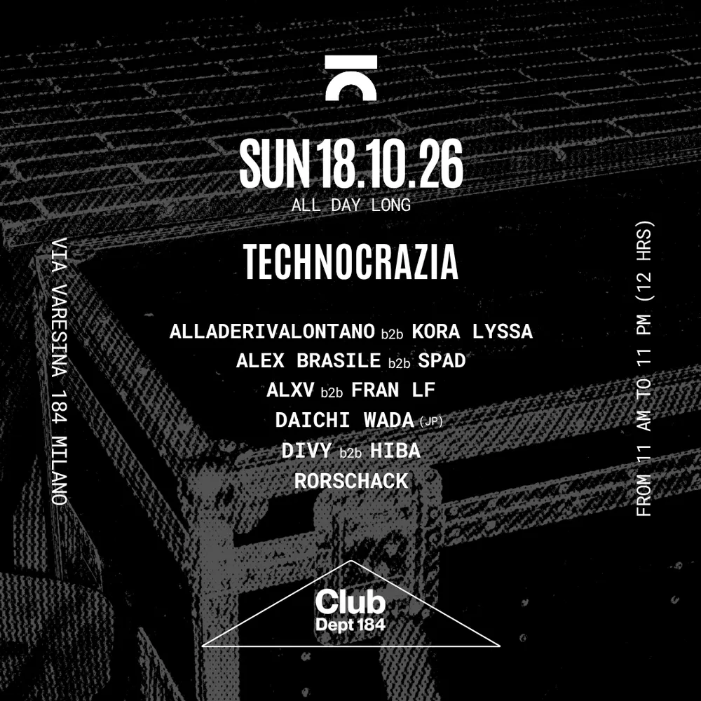 Technocrazia Season Opening - 12H All Day Long