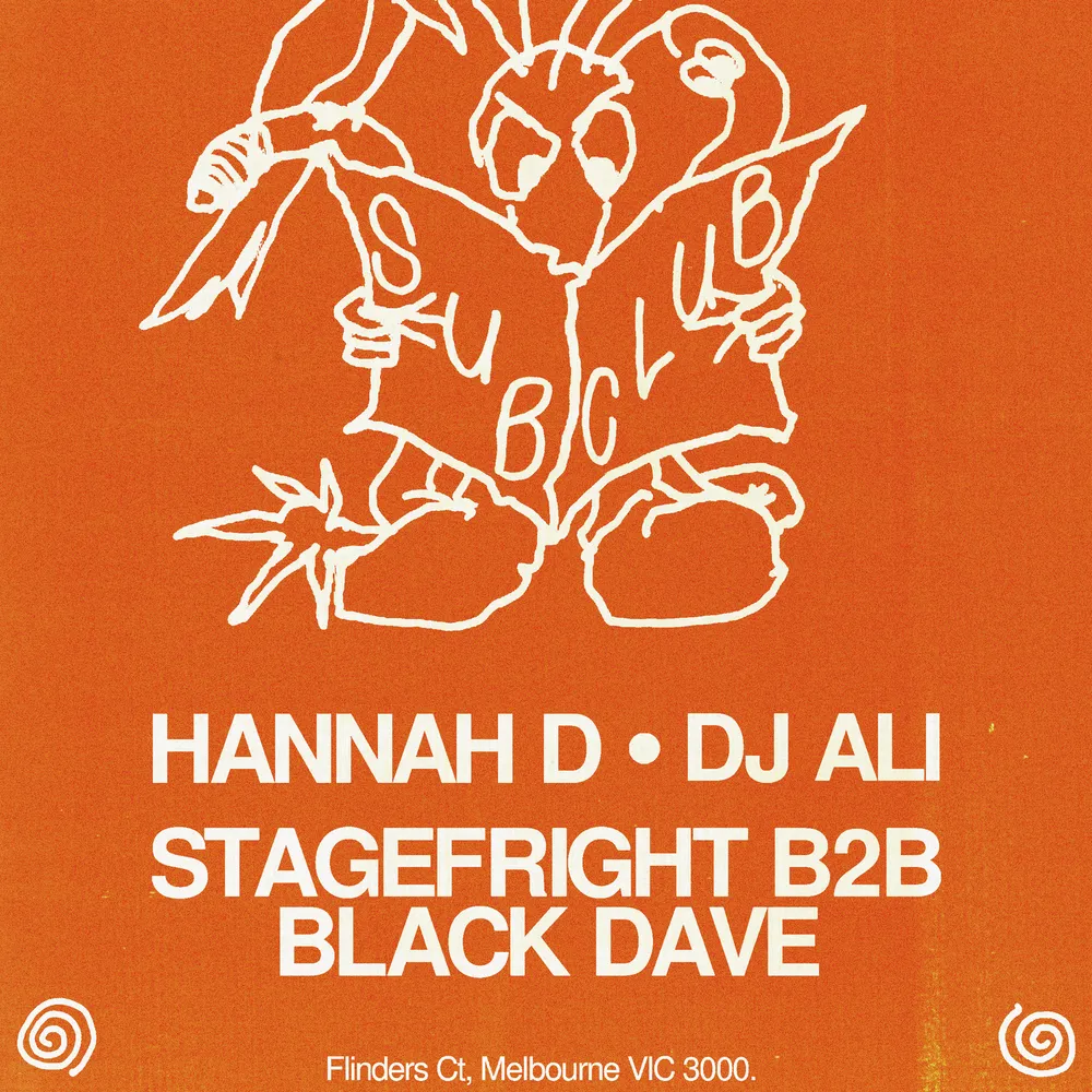 OVERLAY at Sub Club with Hannah D + DJ Ali + STAGEFRIGHT B2B Black Dave