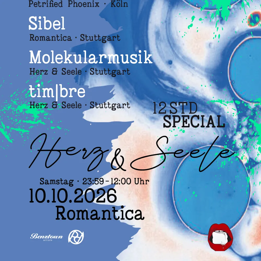 HERZ & SEELE w./ Avocado, Sibel, Molekularmusik, tim|bre