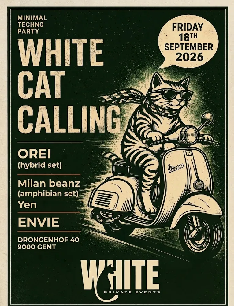 White Cat Calling w: Orei (Hybrid)// Yen// Envie //Milan Beanz (Live)