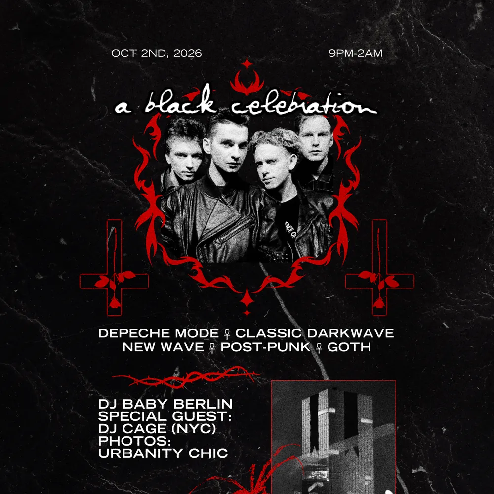 A Black Celebration - Philly's Favorite Depeche Mode Dance Party at JB's