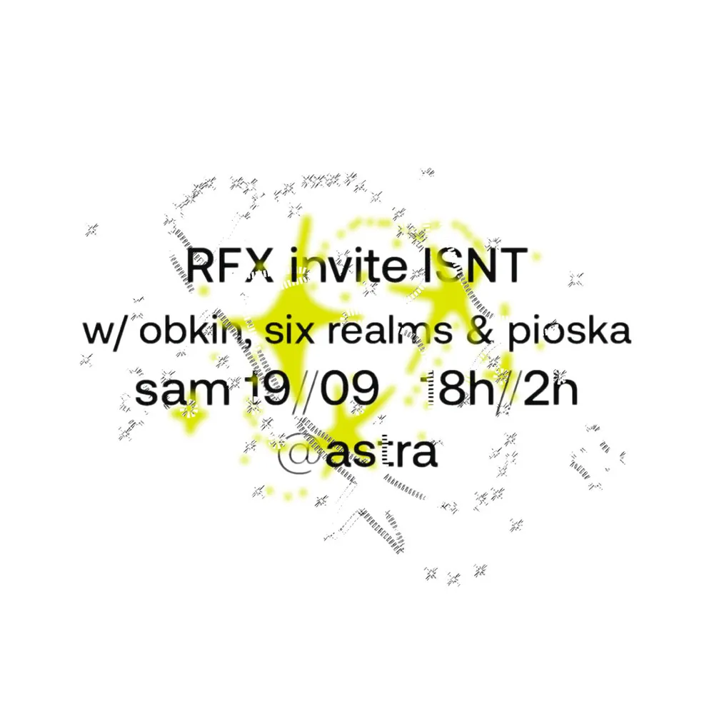 Rfx Residency W/ Isnt