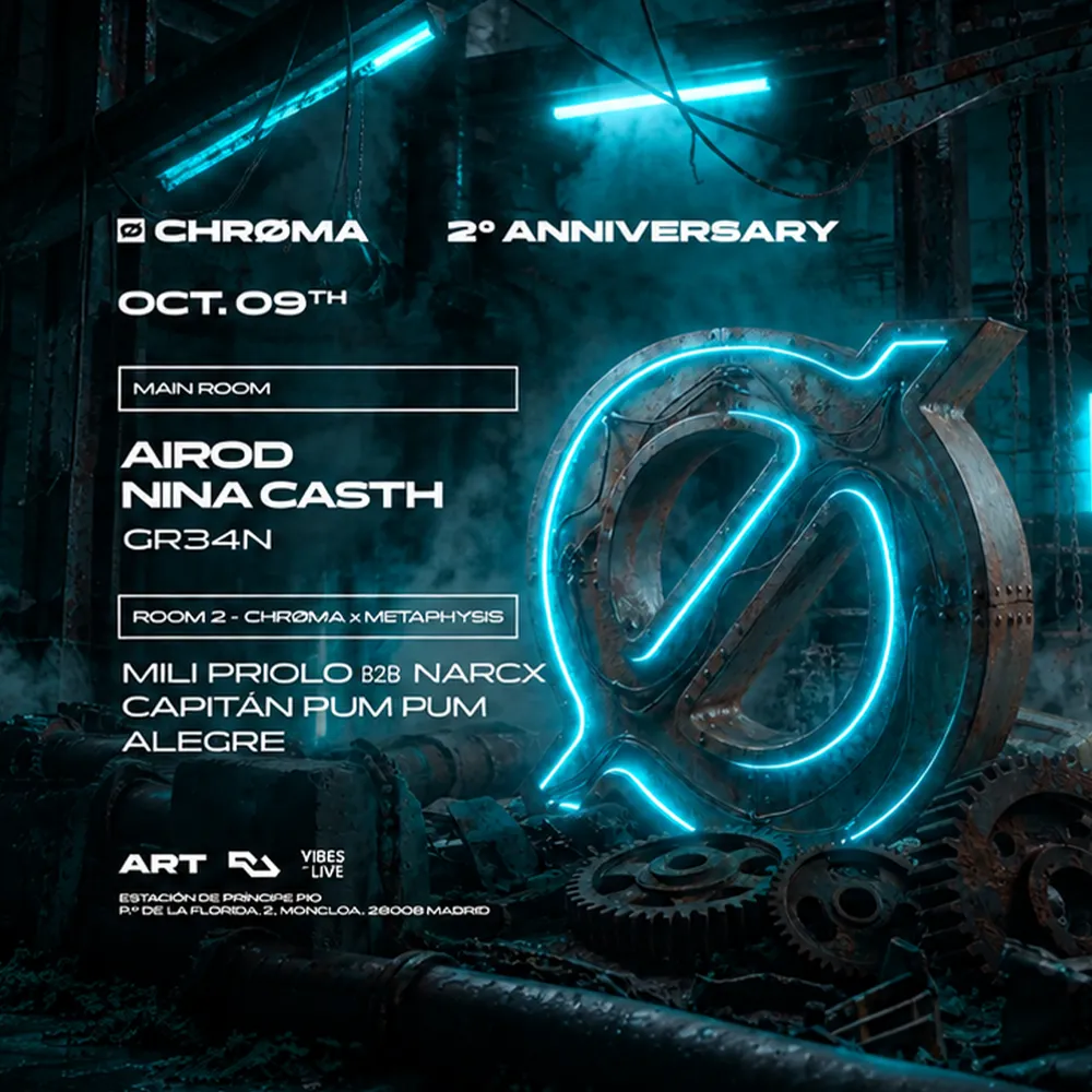 CHRØMA 2nd ANNIVERSARY: Airod