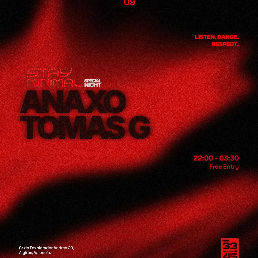 SSN 010 - STAY MINIMAL, TOMAS G, ANAXO