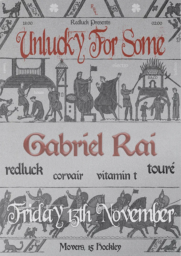 redluck records: unlucky for some - Gabriel Rai, Touré, Vitamin T & Corvair