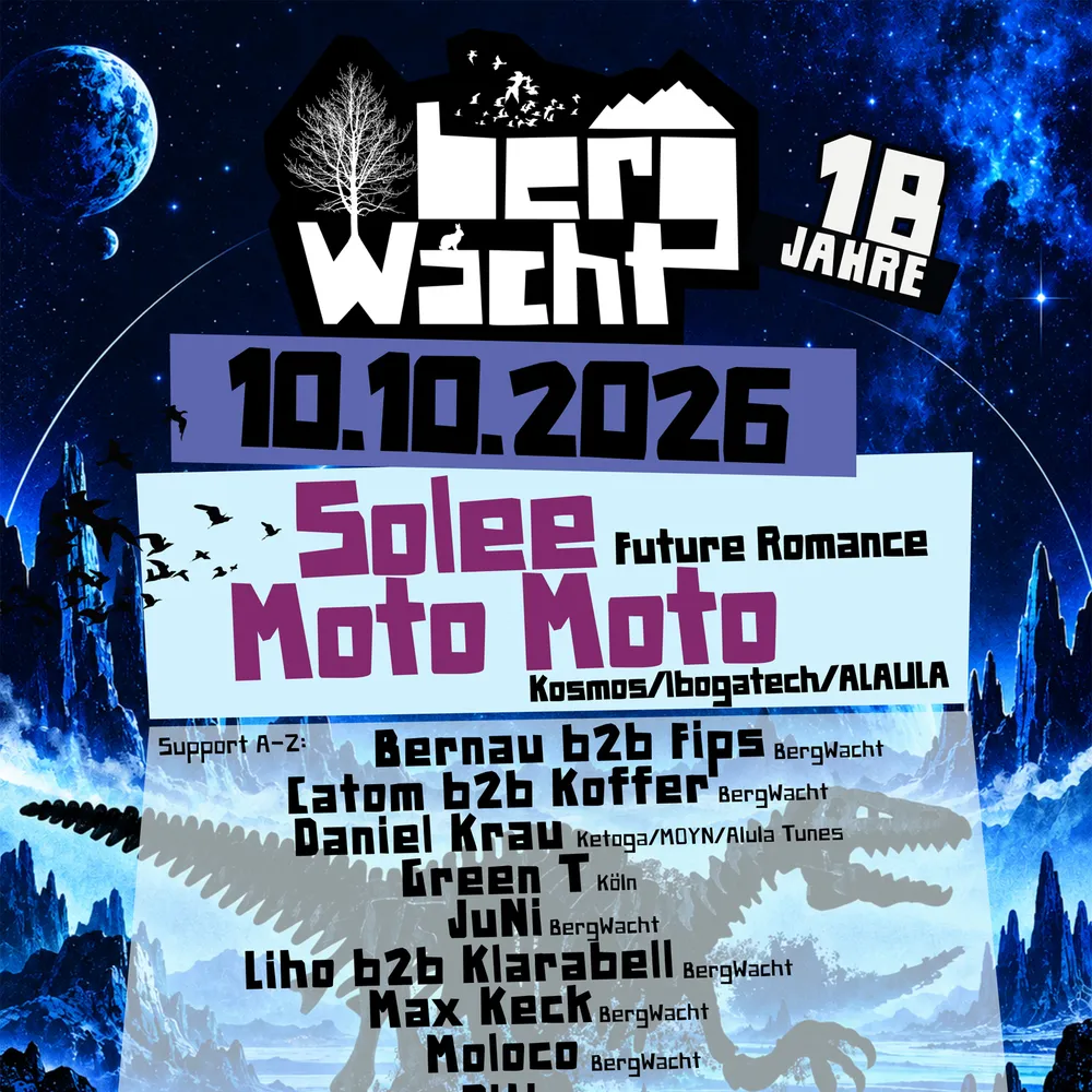 18 Jahre BergWacht in Odonien with Solee, Moto Moto, Daniel Krau uvm