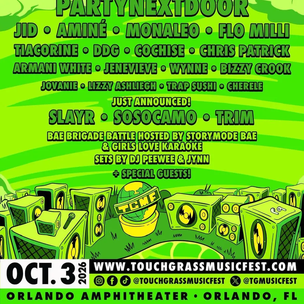 Touch Grass Music Fest 2026 - Discount Code RAVEFAM