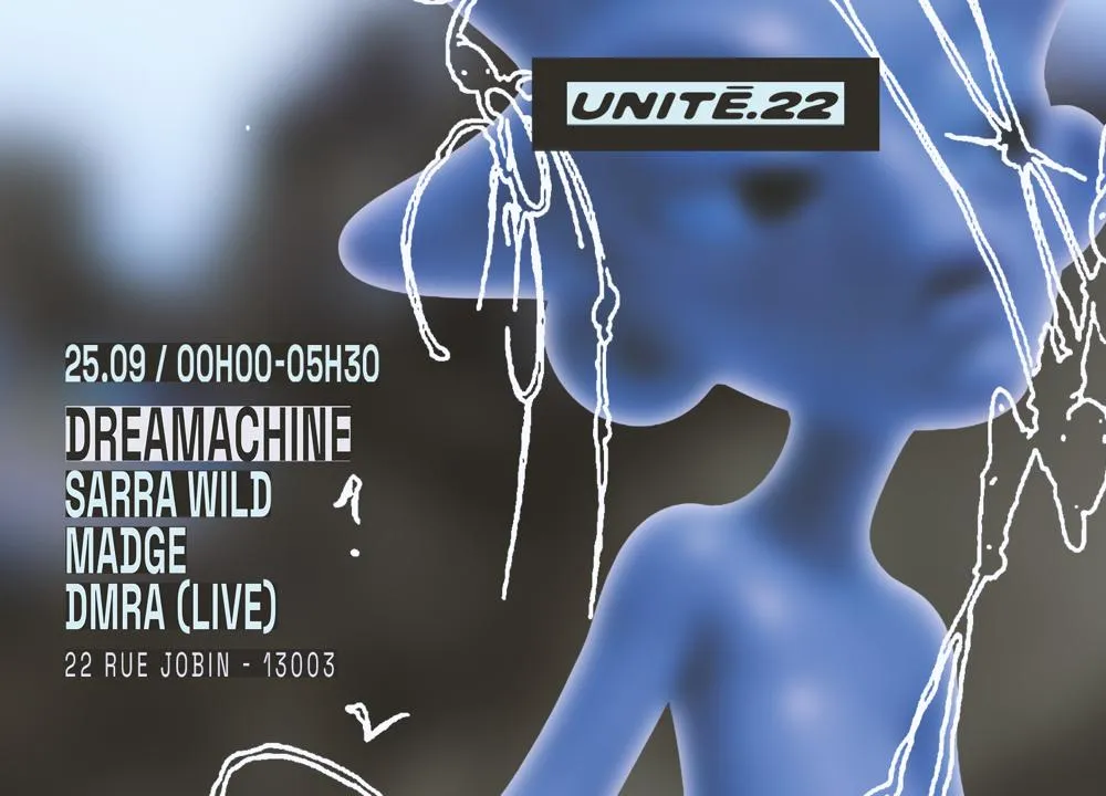 U.22 X Dreamachine Festival: Dmra (Live), Madge, Sarra Wild