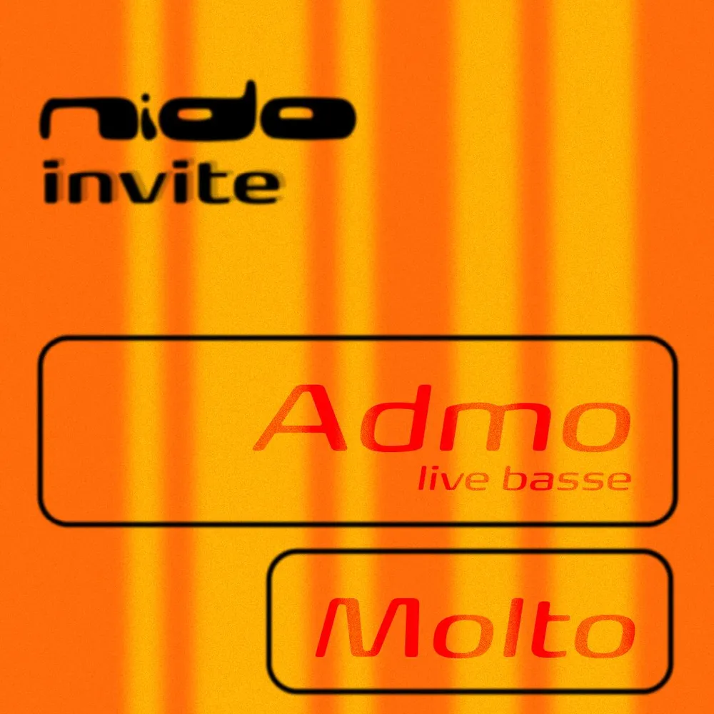 Nido invite - Admo (live) & Molto