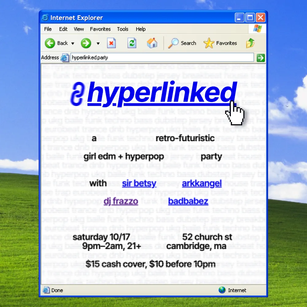 hyperlinked: a girl edm + hyperpop party