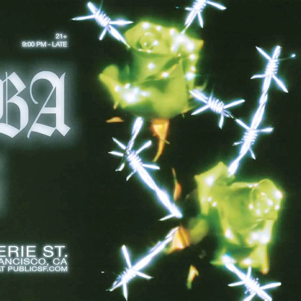 DR. GABBA, Narciss, Dazegxd presented by Public Works, STRAPT & Flux Aeterna
