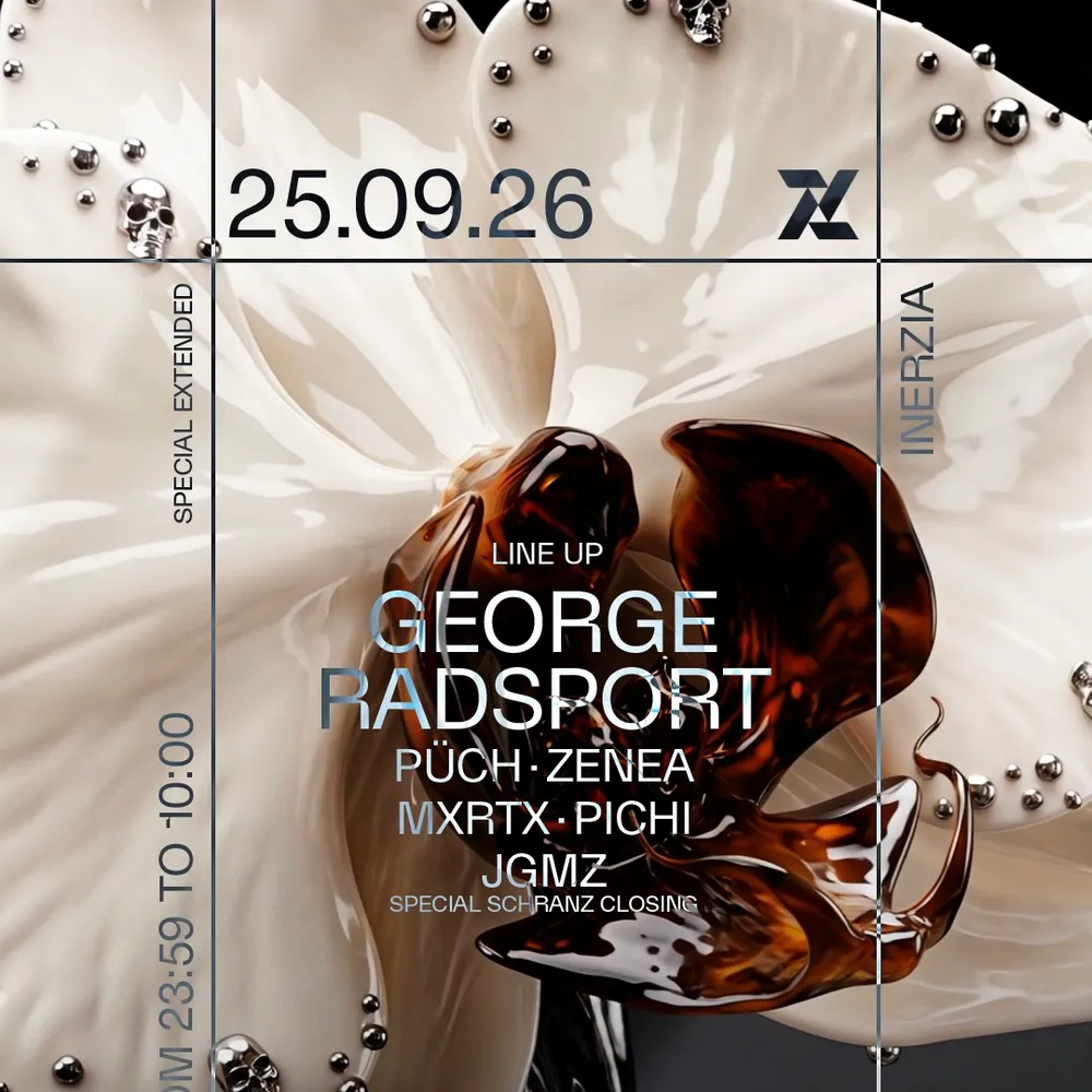 HASTA LAS 10AM · INERZIA 003 w GEORGE RADSPORT