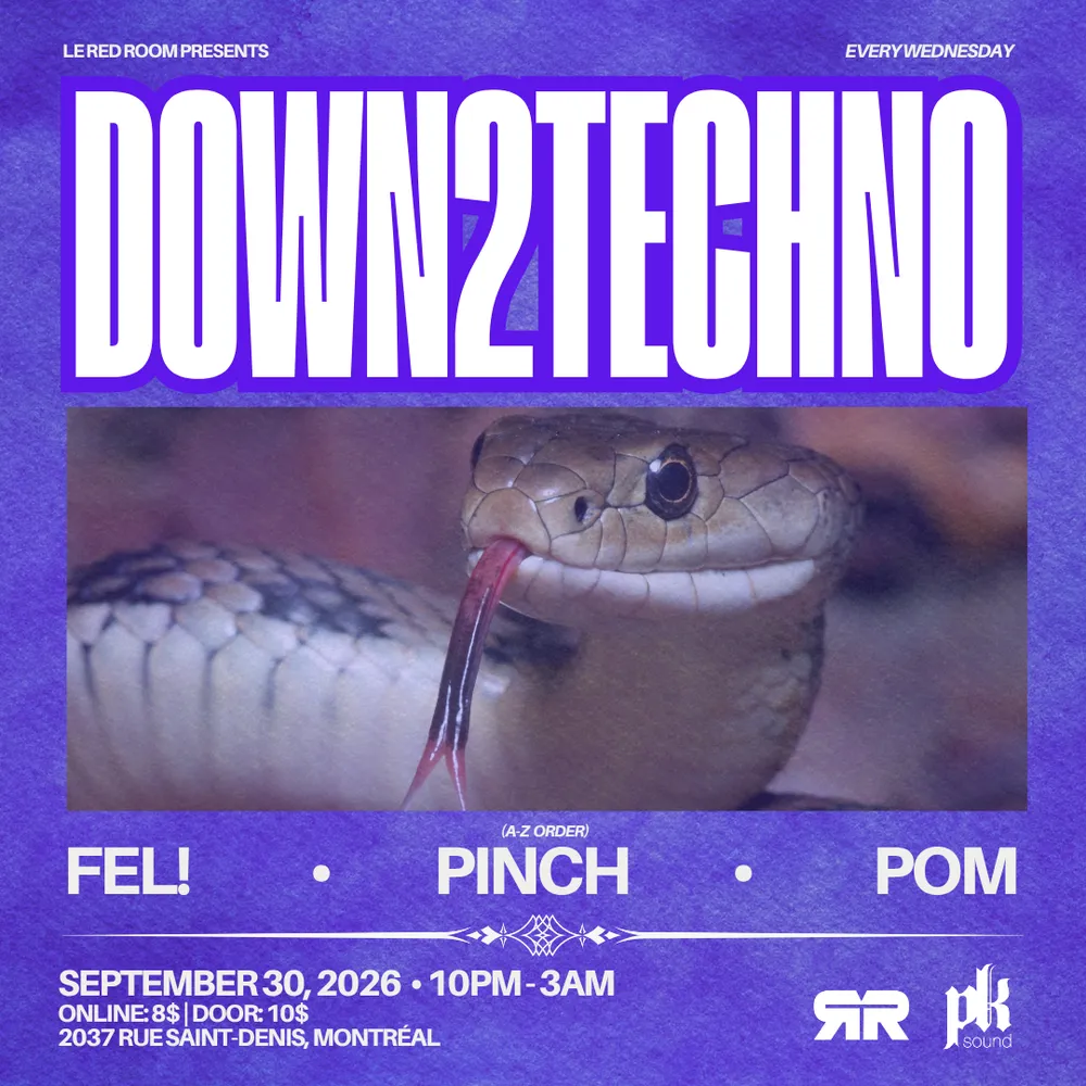 DOWN2TECHNO [Every Wednesday]
