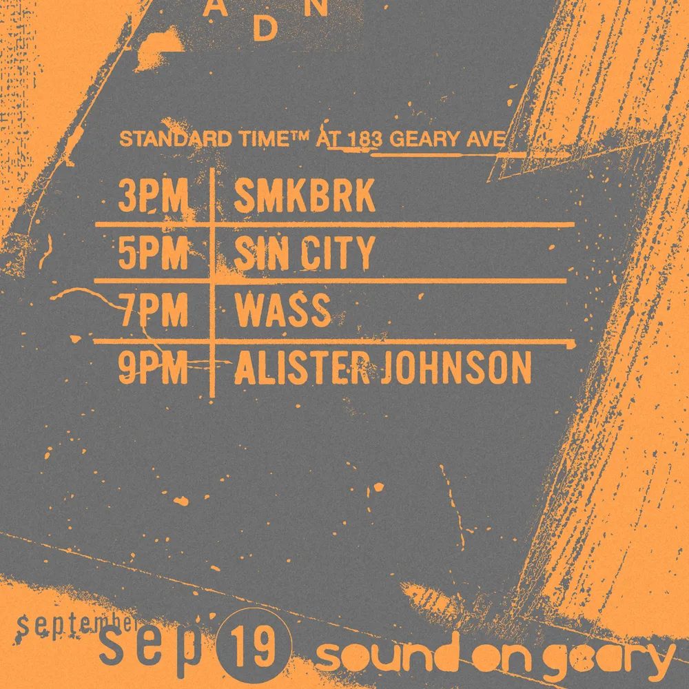 Standard Time at 183 SOUND ON GEARY
