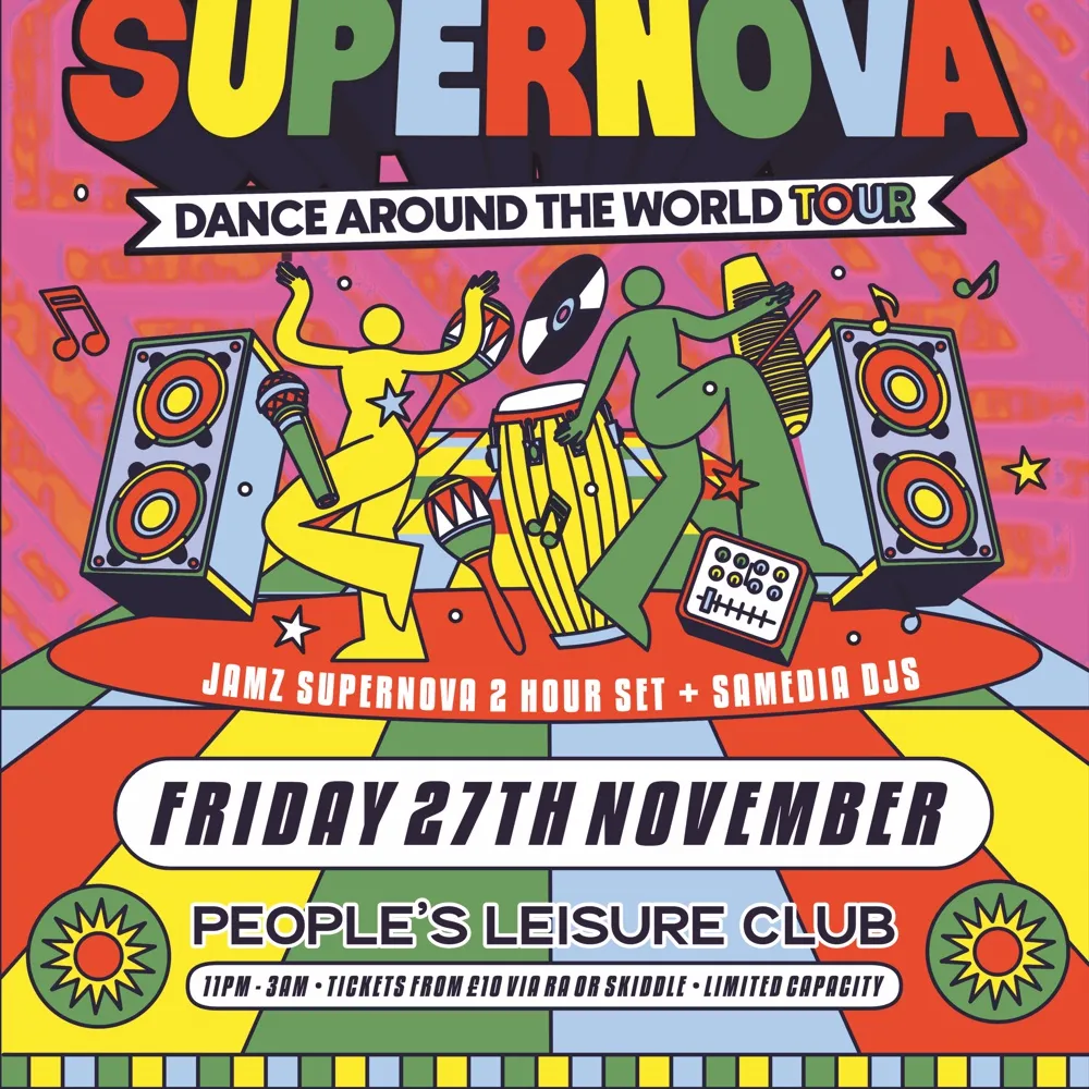 Samedia presents Jamz Supernova - Dance Around The World Tour